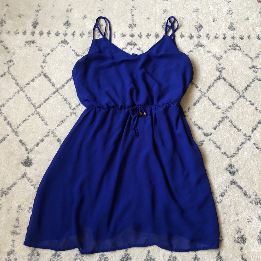 Short Royal Blue Dress